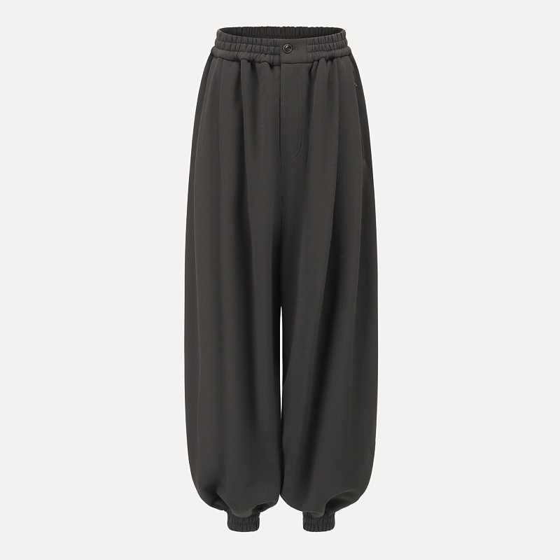 Ash grey lantern sweatpants