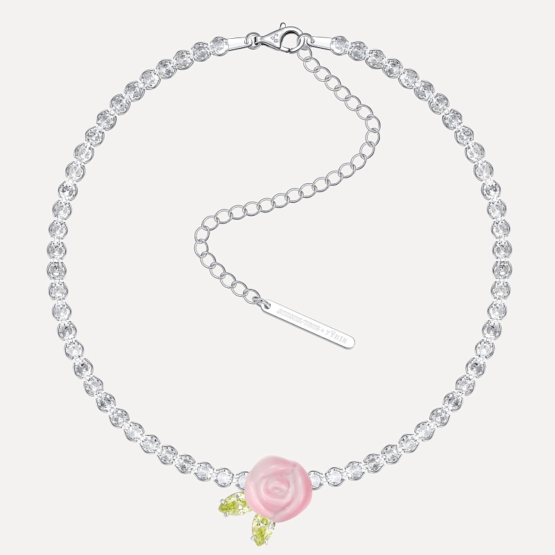 Ceramics Rose Chocker