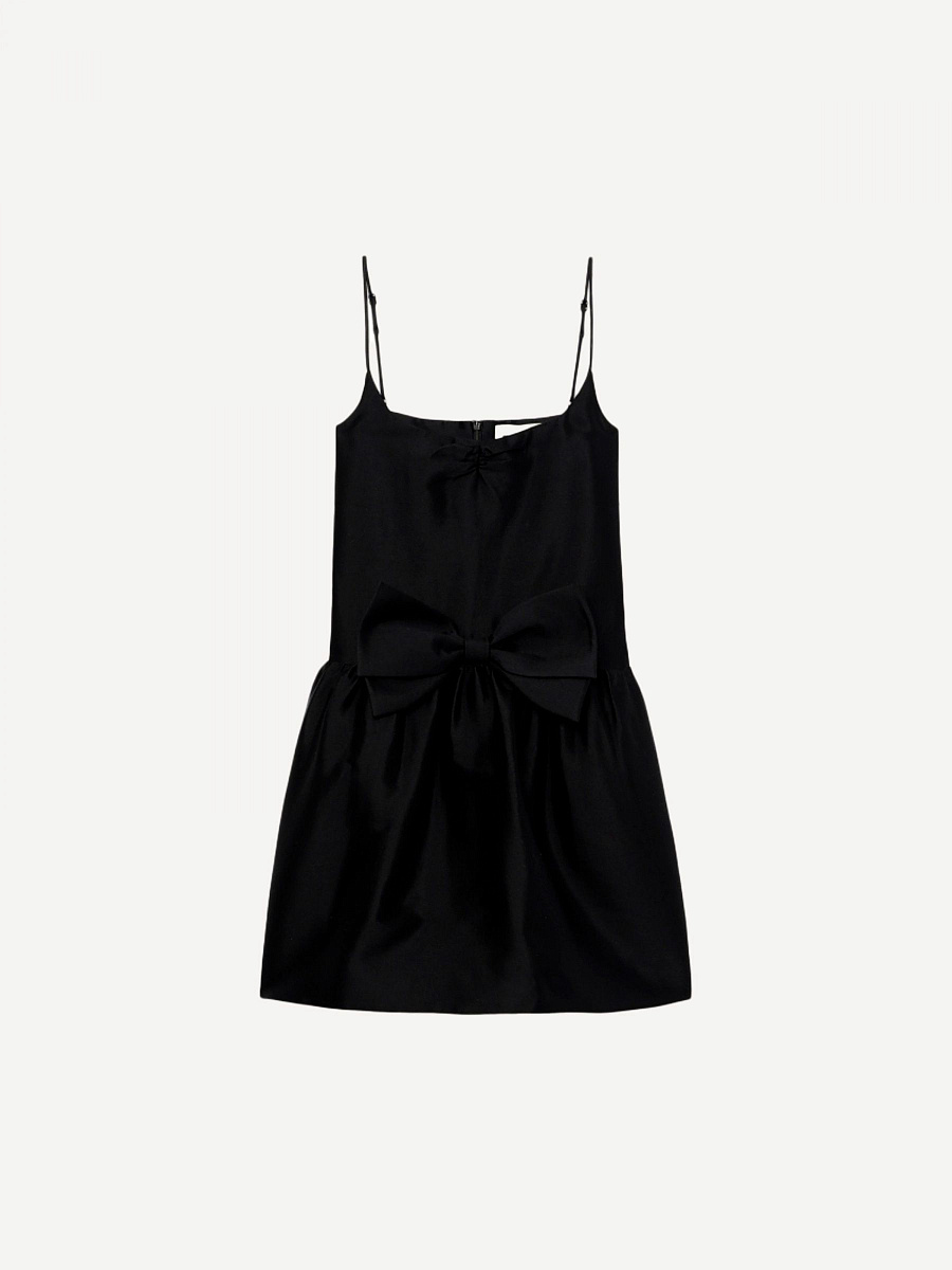 Bowtie halter dress