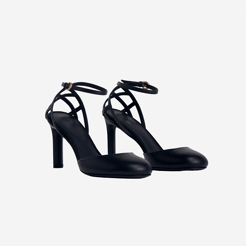 BASKET WEAVE HEEL 87MM