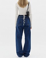 STRAIGHT FIT DENIM BLUE