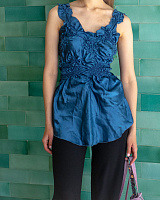 Markiza top in silk