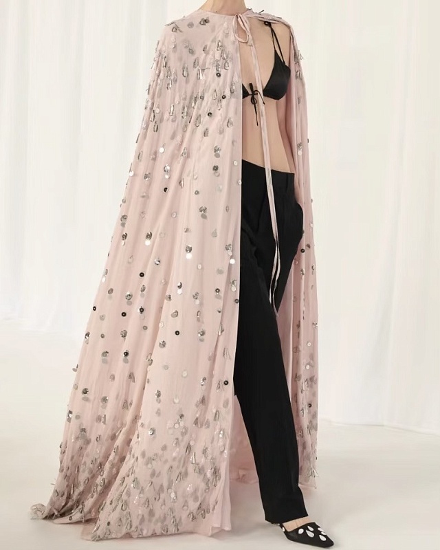 CAPE CLEO EMBROIDERED