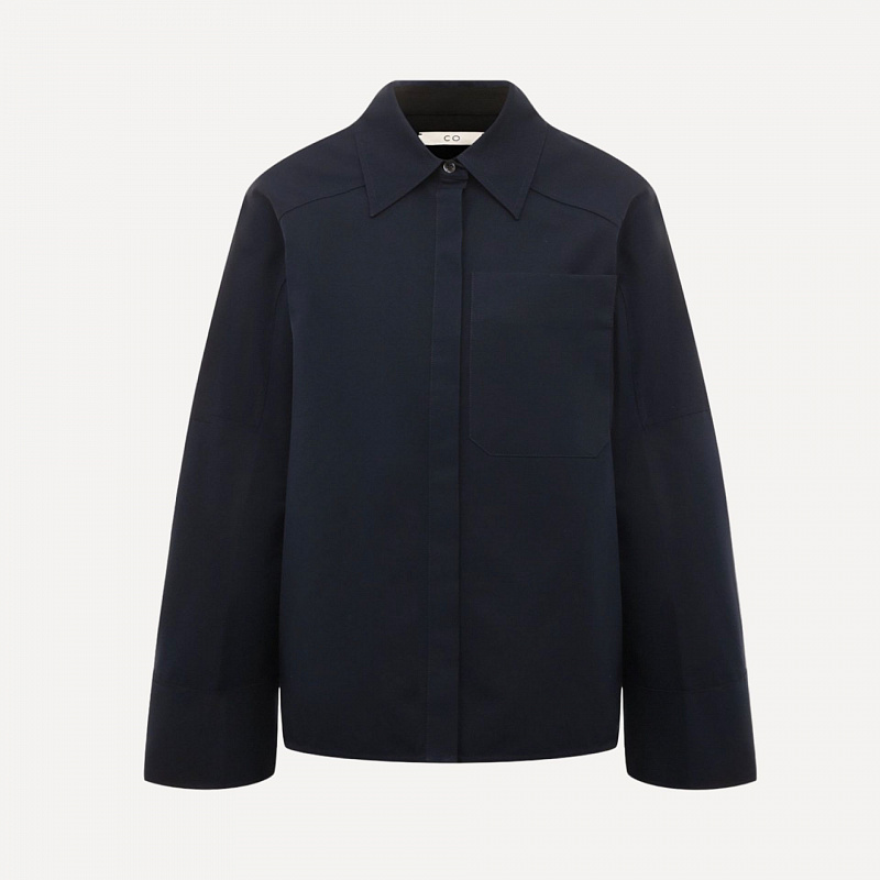 OVERSIZED PATCH PCKT SHIRT