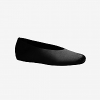 BALLET FLATS BLACK EMBROIDERY