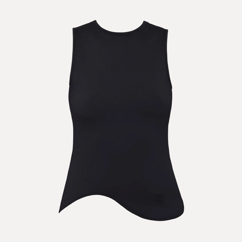 YING-YANG TANK
TOP BLACK