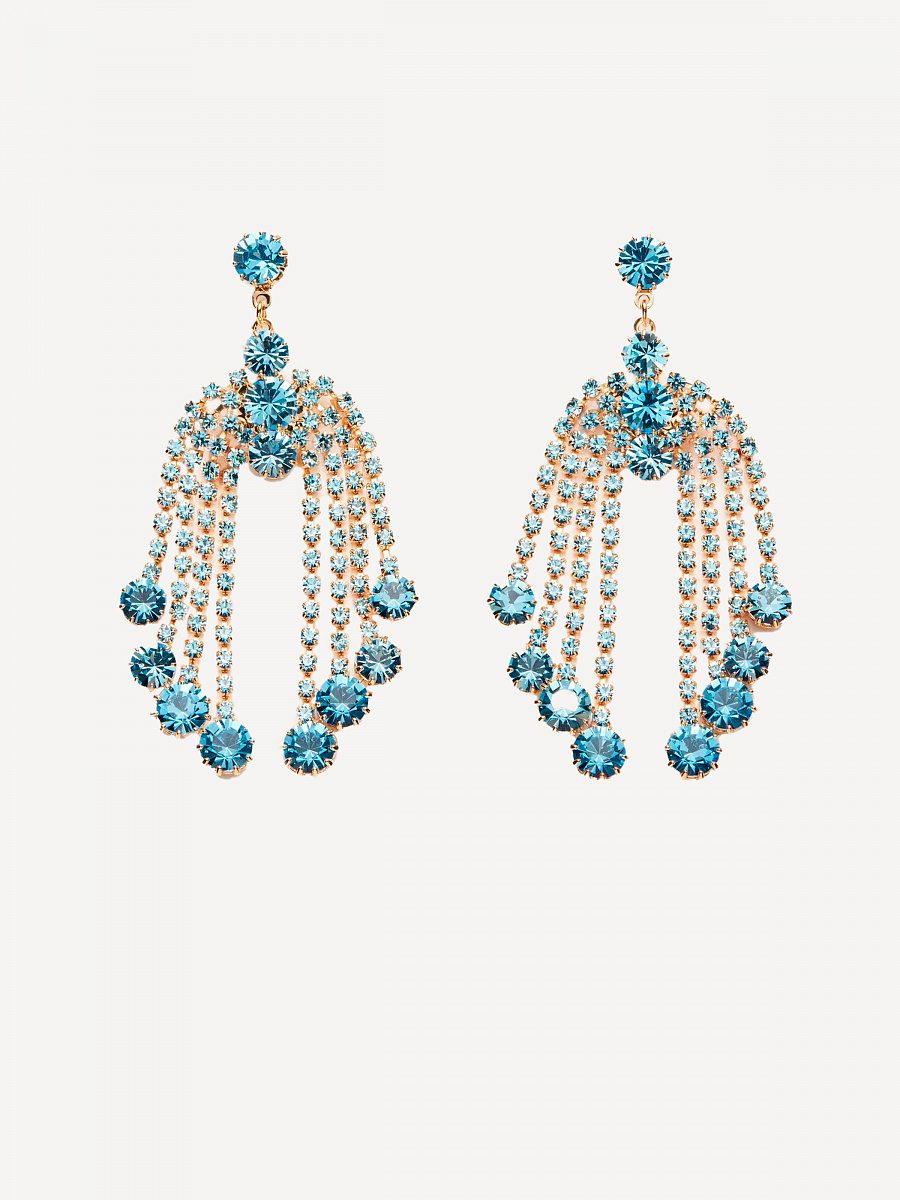 EARRINGS 12 LIGHT BLUE