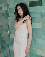 SLIP DRESS PEARL