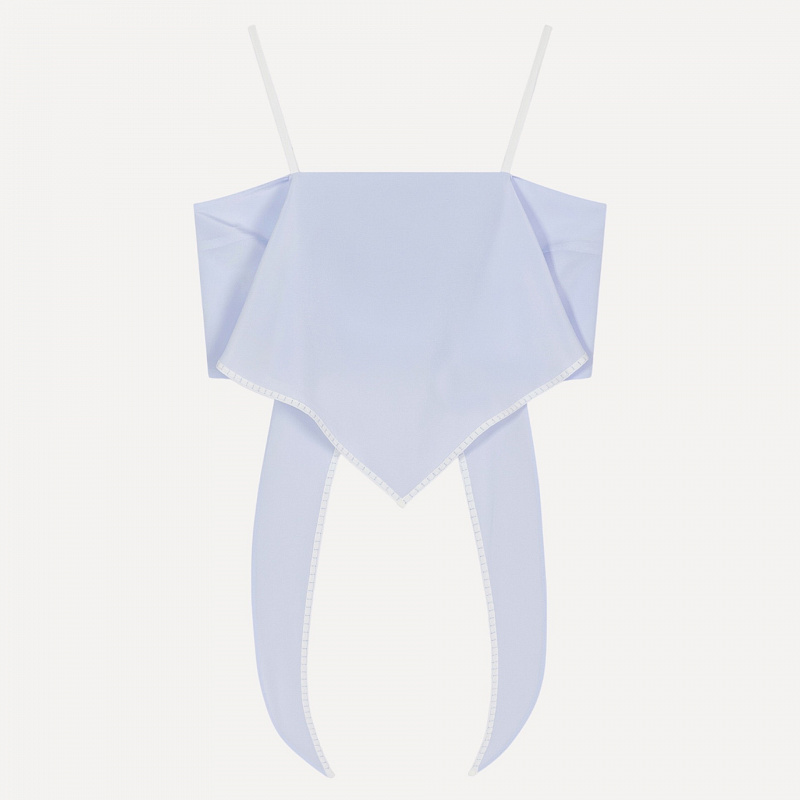 SILK SCARF TOP