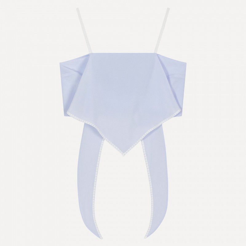 SILK SCARF TOP