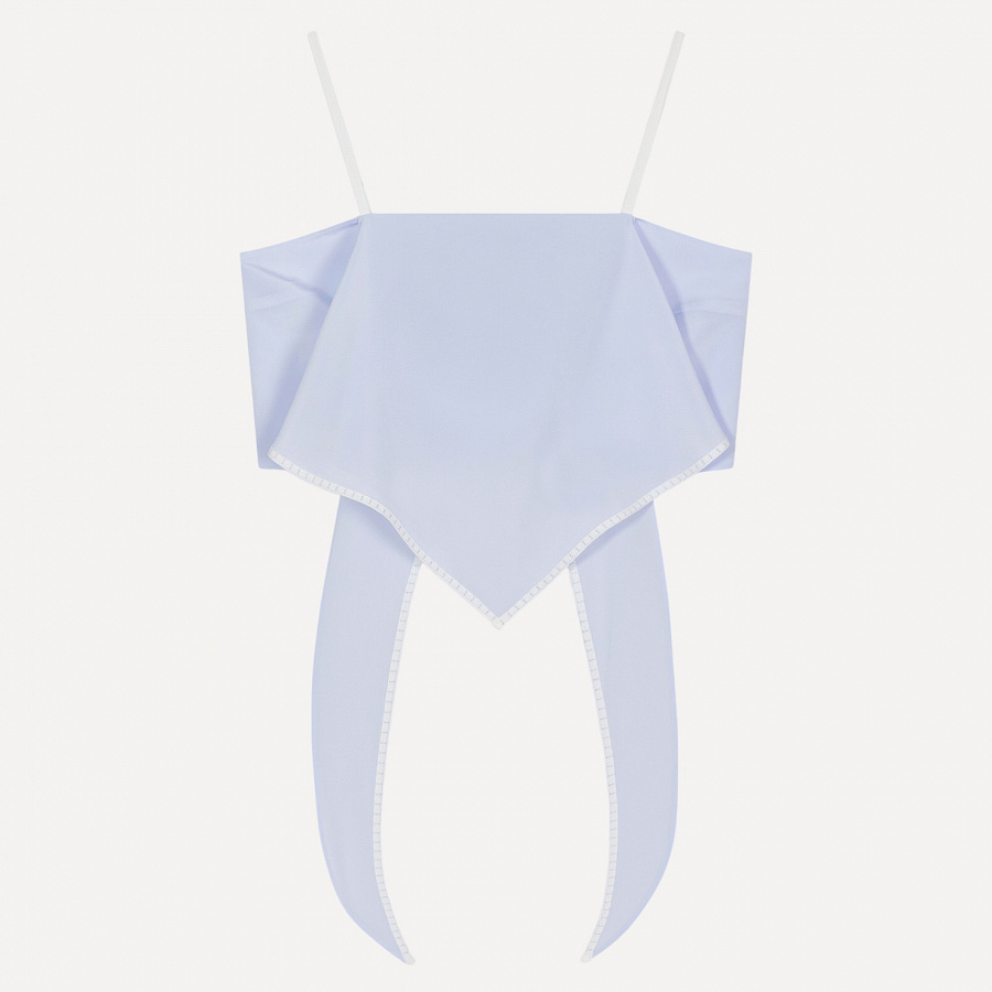SILK SCARF TOP