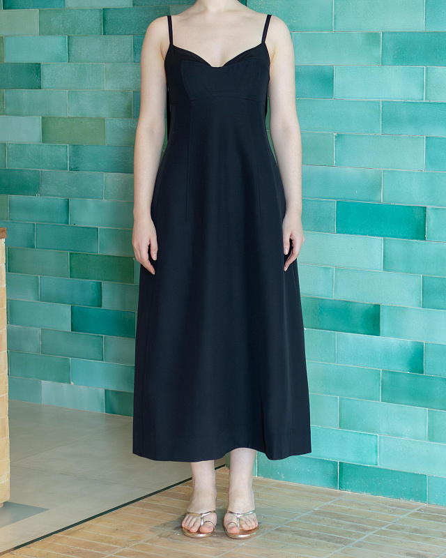 BUSTIER CUT DRESS