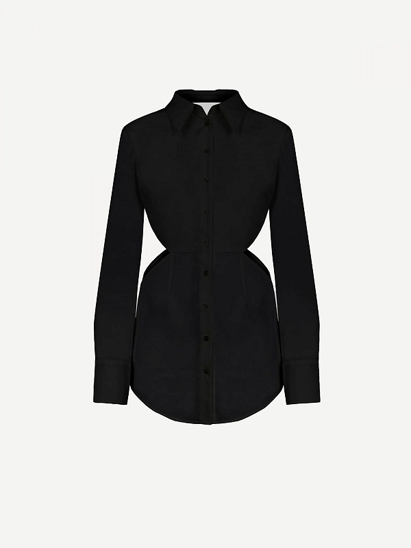SQUARES SILK SHIRT