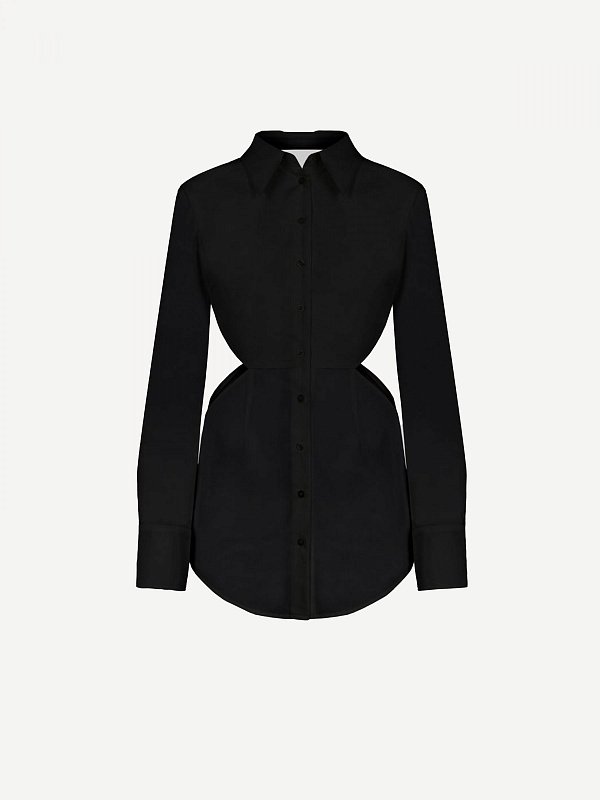 SQUARES SILK SHIRT