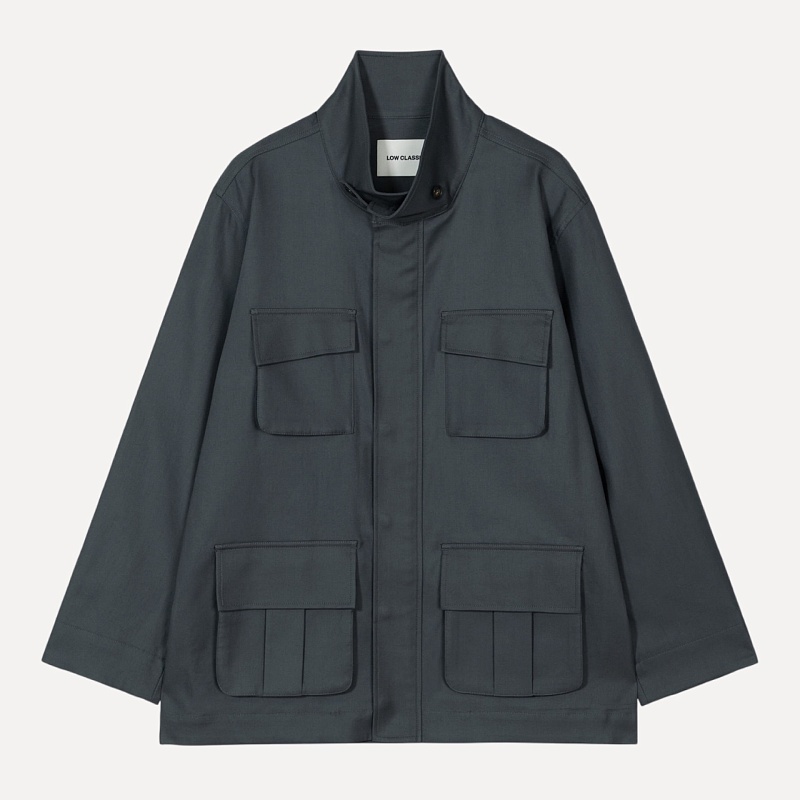COTTON SAFARI JACKET