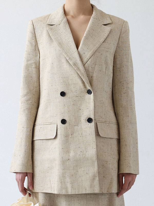 DOUBLE BREASTED BLAZER