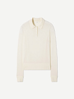 LS POLO SWEATER