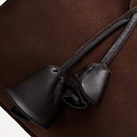 LARGE BRIGITTE BAG BROWN SUEDE