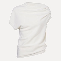 Deconstructed knitted top