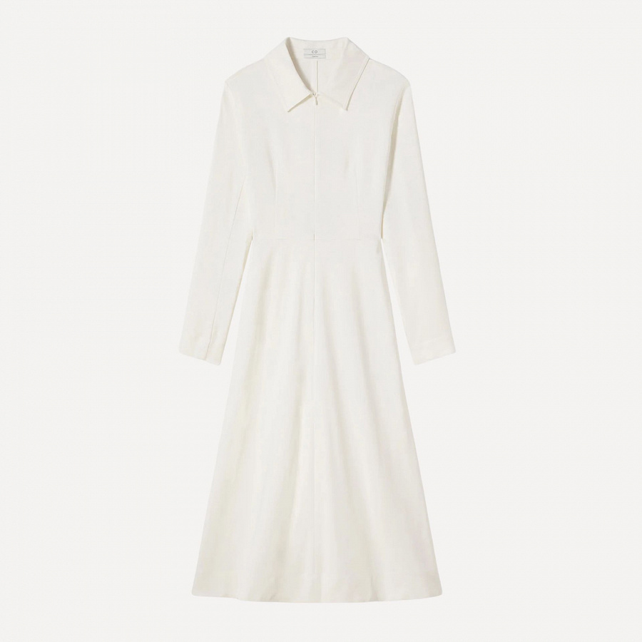 LONG SLEEVE SHIRT DRESS