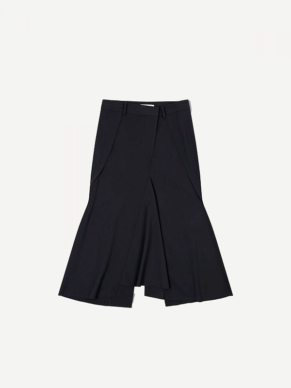 RAW EDGE MERMAID SKIRT