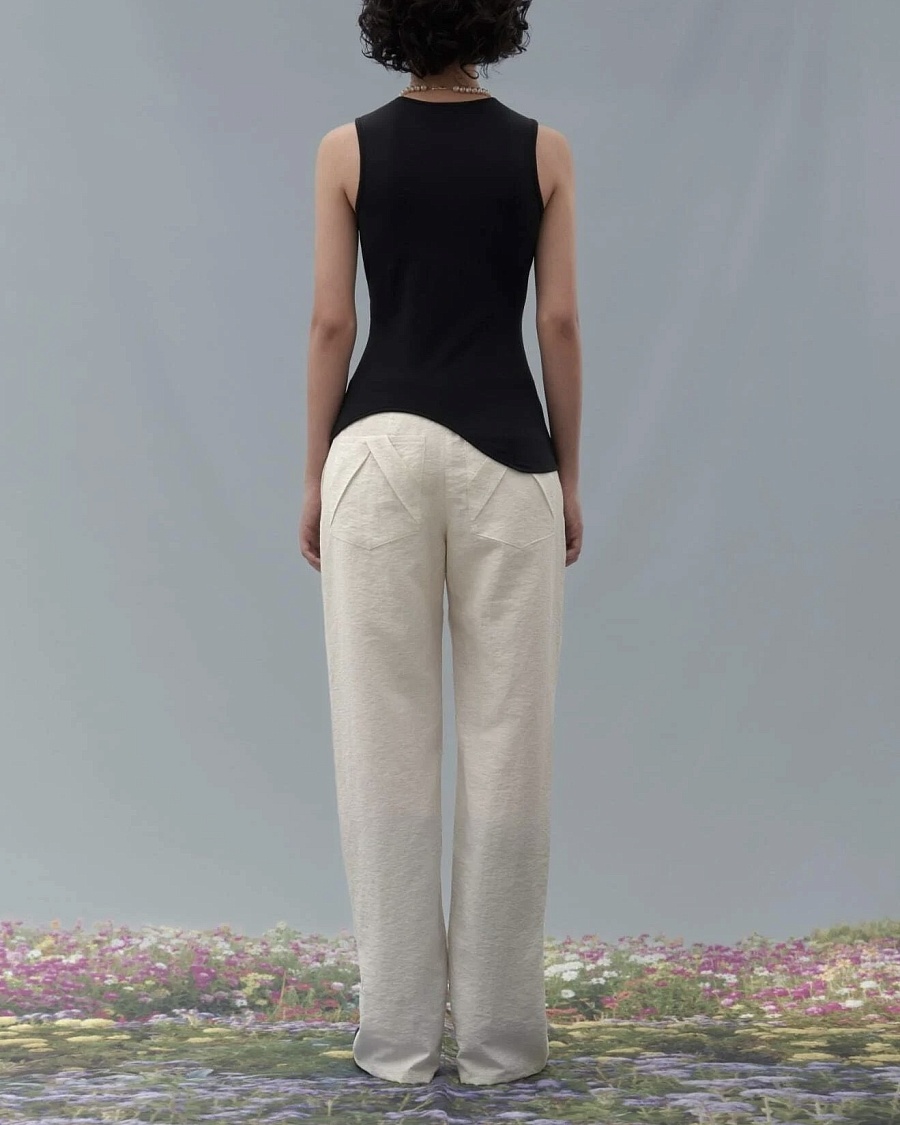 YING-YANG TANK
TOP BLACK