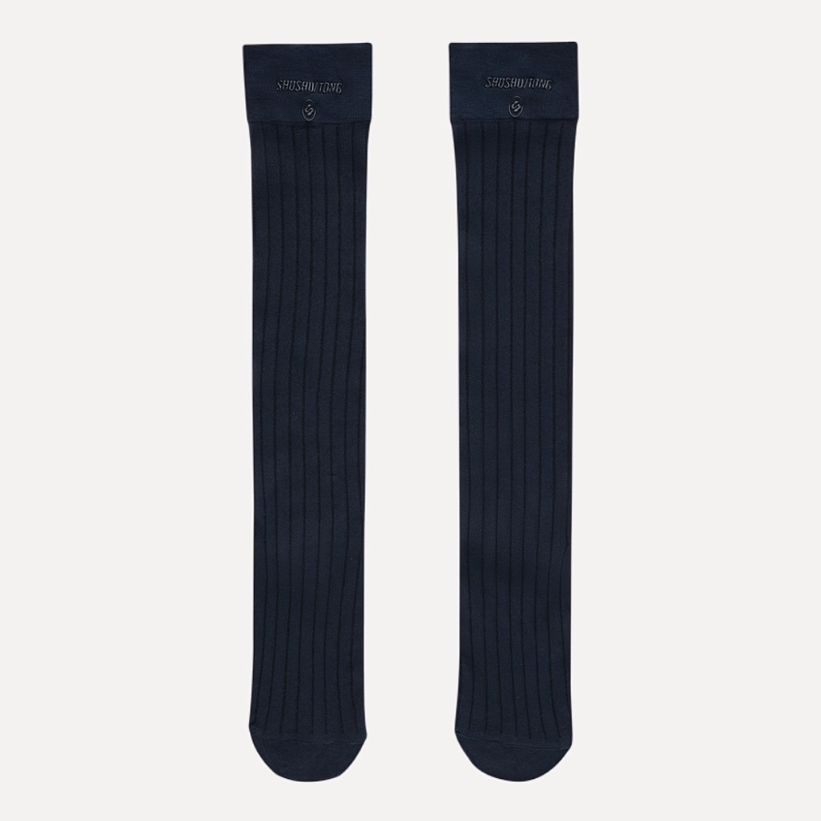 Knitted Mid-Calf Socks (Pack of 3)