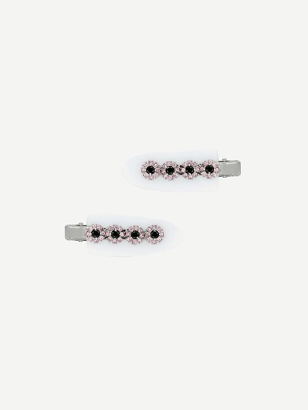 MAKEUP CLIPS IN ICE WHITE