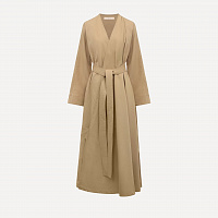 DRAPED COAT