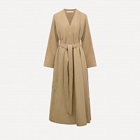 DRAPED COAT