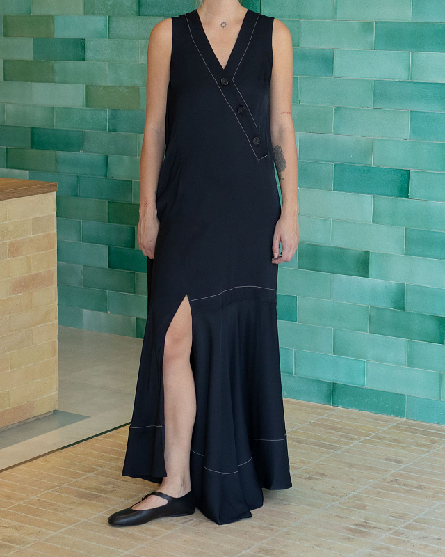 SLVLS SLASH DRESS