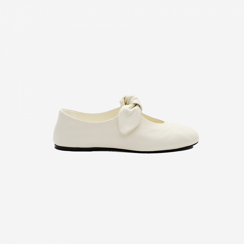 CO- NAPPA BOW FLAT Heel: 1.5cm