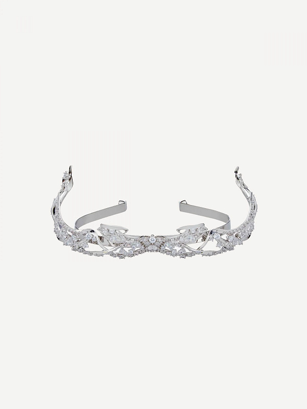 Fluttering Ribbon Zirconia Hairband